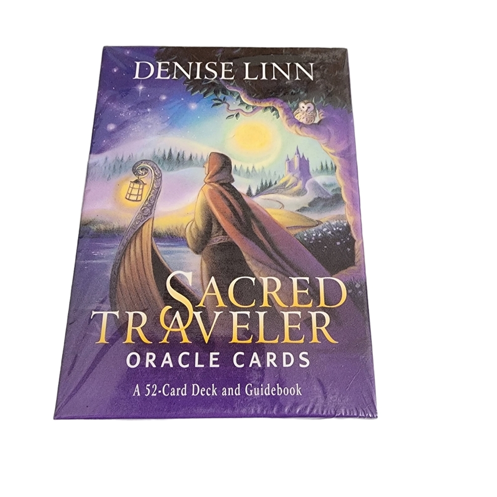 Oracle card Sacred Traveler intuition spiritual healing journey tarot